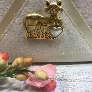 Vintage Cat Pin